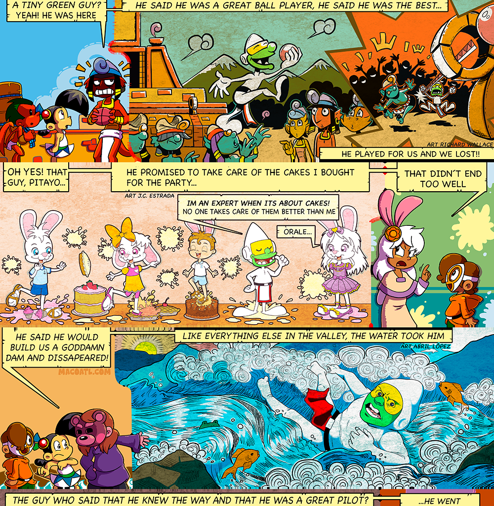 Macoatl - Episode 188, Page 1: The Pitayos 89